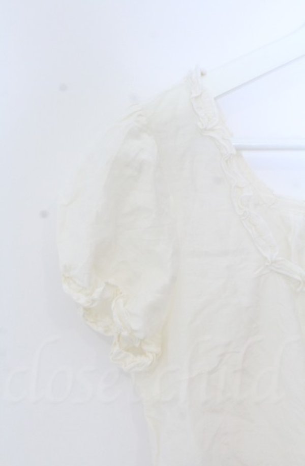 画像3: LODISPOTTO / ビーズボタン配色プルオーバー  アイボリー O-25-11-30-089-LO-TO-IG-OS (3)