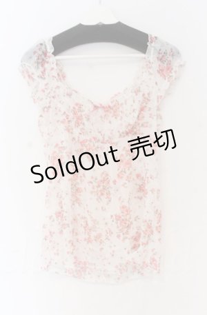 画像: L'EST ROSE / 薔薇透かしトップス  オフ O-25-11-30-090-LO-TO-IG-OS