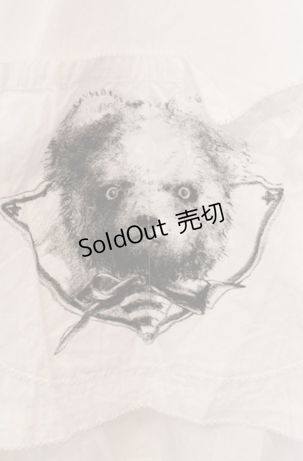 画像2: WONDERFUL WORLD / プリントポケットセーラープルブラウス【お直しあり】  アイボリー O-25-11-30-019-LO-BL-IG-OS (2)