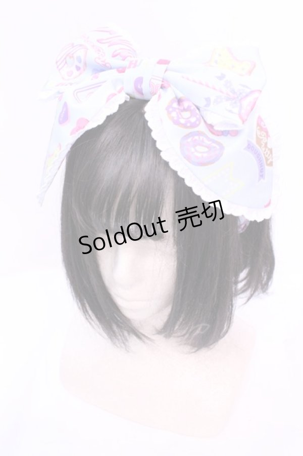 画像1: Angelic Pretty / Toy's Donut Dinerヘアバンド  サックス O-25-12-01-048-AP-AC-IG-OS (1)