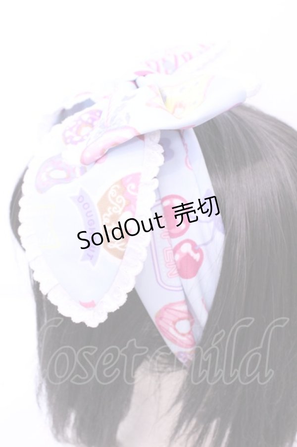 画像2: Angelic Pretty / Toy's Donut Dinerヘアバンド  サックス O-25-12-01-048-AP-AC-IG-OS (2)