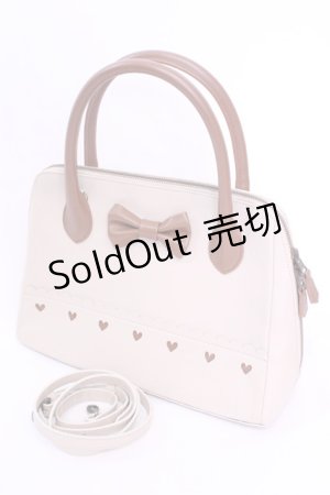 画像: Innocent World / シェリーバッグ  ベージュ×キャラメル O-25-12-01-005-IW-BG-IG-OS