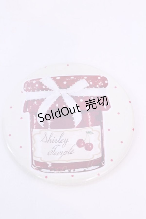 画像1: Shirley Temple / 缶バッジ  ジャム瓶柄 O-25-12-01-058-ET-ZA-IG-OS (1)