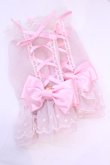 画像1: Angelic Pretty / レースアップDollアームウォーマー  ピンク O-25-12-01-059-AP-ZA-IG-OS (1)