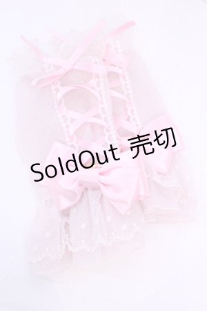 画像: Angelic Pretty / レースアップDollアームウォーマー  ピンク O-25-12-01-059-AP-ZA-IG-OS