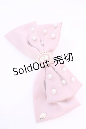 画像: m petit by misako / AM*NIPLバレッタ  ピンク O-25-12-01-061-LO-AC-IG-OS