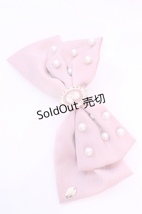 画像1: m petit by misako / AM*NIPLバレッタ  ピンク O-25-12-01-061-LO-AC-IG-OS (1)