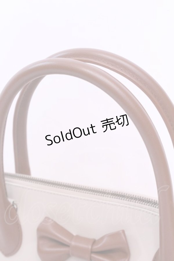 画像3: Innocent World / シェリーバッグ  ベージュ×キャラメル O-25-12-01-005-IW-BG-IG-OS (3)