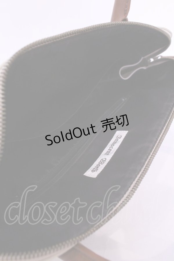 画像6: Innocent World / シェリーバッグ  ベージュ×キャラメル O-25-12-01-005-IW-BG-IG-OS (6)