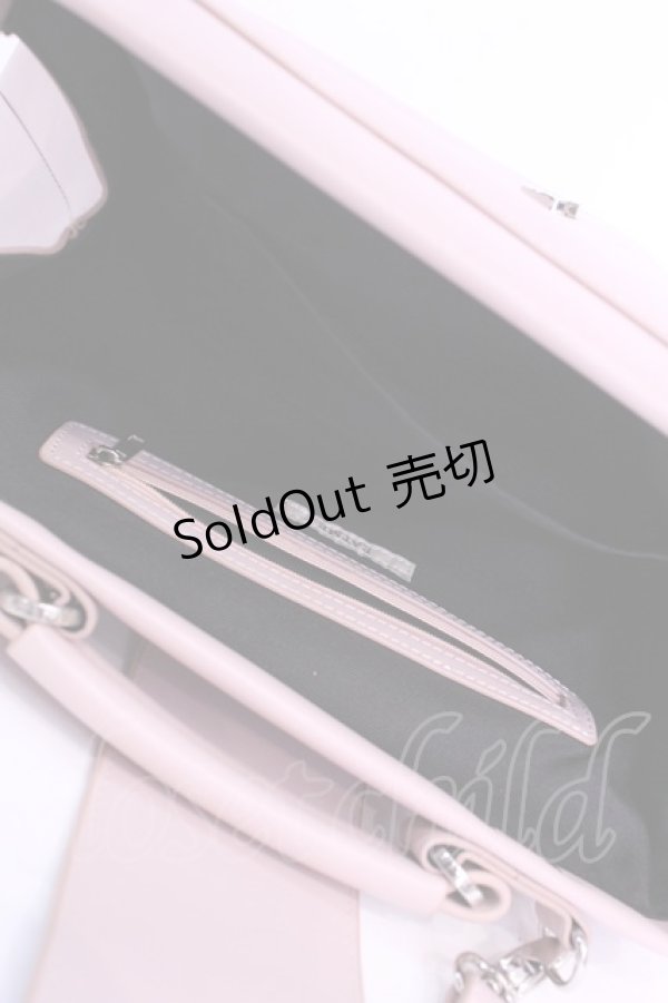 画像4: EATME / フェイクレザードクターバッグ  ピンク O-25-12-01-006-LO-BG-IG-ZT274 (4)