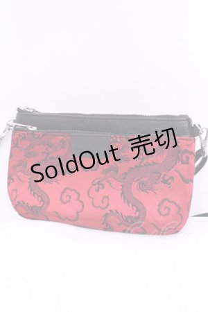 画像: Qutie Frash / ノベルティジャガードミニバッグ  レッド O-25-12-01-007-QU-BG-IG-ZT334