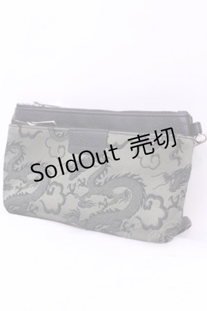 画像: Qutie Frash / ノベルティジャガードミニバッグ  グリーン O-25-12-01-008-QU-BG-IG-ZT1209D