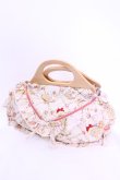 画像1: PINK HOUSE / パフュームプリントバッグ  ピンク O-25-12-01-002-LO-BG-IG-OS (1)
