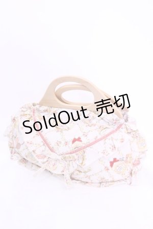 画像: PINK HOUSE / パフュームプリントバッグ  ピンク O-25-12-01-002-LO-BG-IG-OS