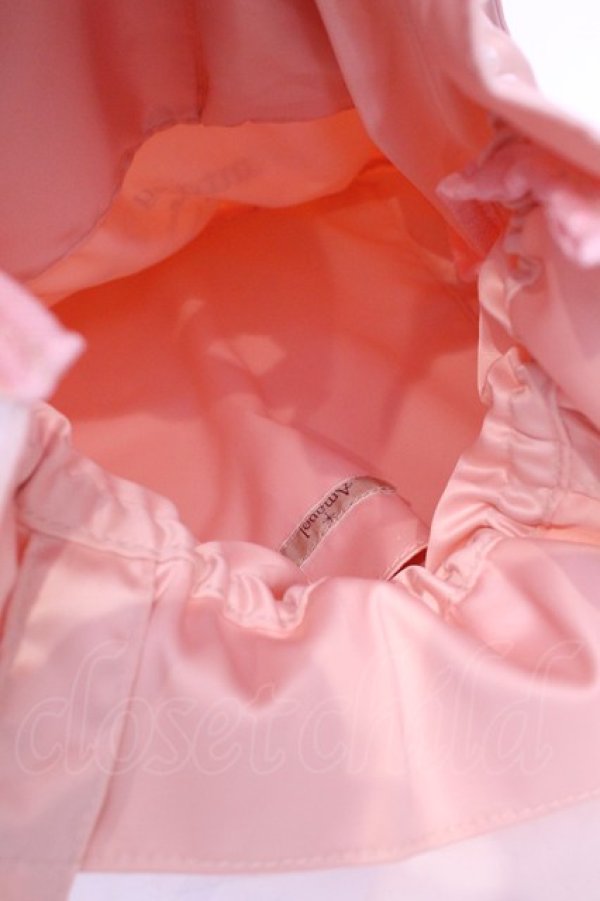 画像3: Amavel / ファー耳つきサテントート  ピンク O-25-12-01-019-CA-BG-IG-OS (3)