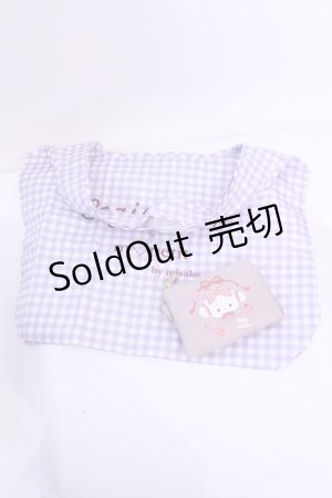 画像: m petit by misako / サンリオキャラクターズコラボポーチ付きショッピングバッグ  ラベンダー O-25-12-01-021-LO-BG-OW-OS