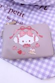 画像2: m petit by misako / サンリオキャラクターズコラボポーチ付きショッピングバッグ  ラベンダー O-25-12-01-021-LO-BG-OW-OS (2)