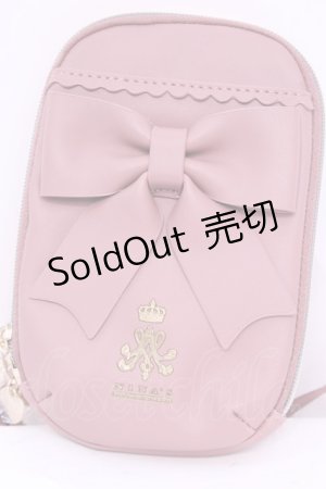 画像: m petit by misako / AMリボンショルダーバッグ  ピンク O-25-12-01-023-LO-BG-IG-OS