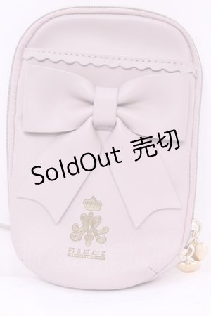 画像: m petit by misako / AMリボンショルダーバッグ  薄ピンク O-25-12-01-024-LO-BG-IG-OS