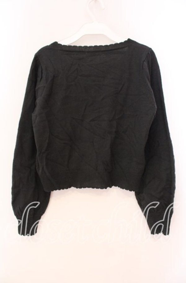 画像2: Amavel / パールボタンカーディガン  グリーン O-25-12-02-035-CA-TO-IG-OS (2)