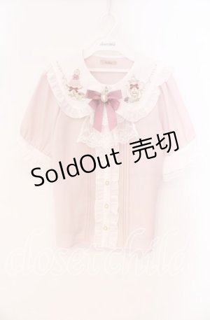 画像: Amavel / 喫茶アマベルのアフタヌーン・ティーブラウス  ピンク O-25-12-02-036-CA-BL-IG-OS