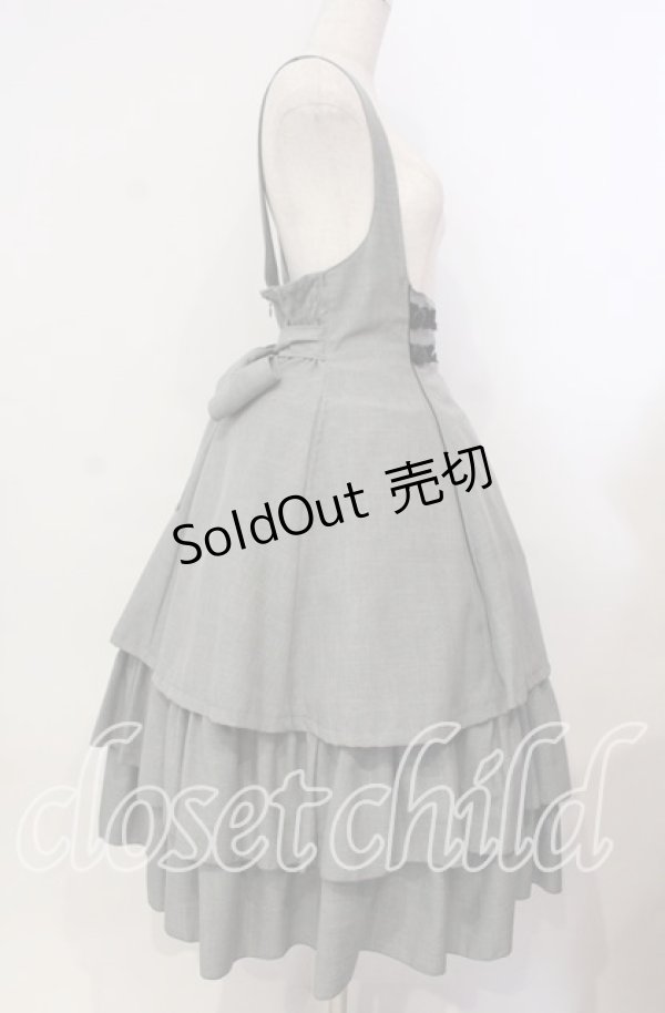 画像3: MIHO MATSUDA / ジャンパードレス・アレーズ  グレー O-25-12-02-039-GO-OP-IG-OS (3)