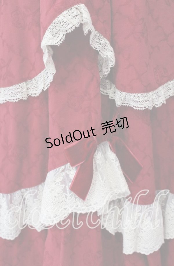 画像3: Hoshibako Works / 西洋人形魔法ワンピース  アカ×生成り O-25-12-02-040-LO-OP-IG-OS (3)