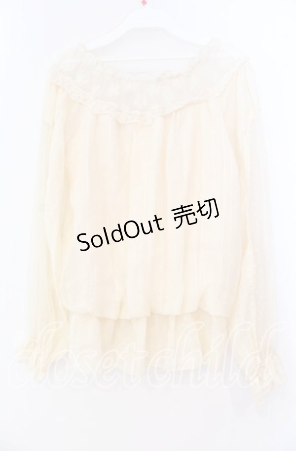 画像3: LIZ LISA / チュール切替プルオーバー  生成り O-25-12-02-004-LO-TO-IG-OS (3)