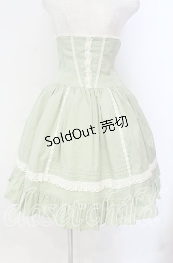 画像1: ALICE and the PIRATES / ロザリープリンセスコルセットスカート  若草 O-25-12-02-041-PA-SK-IG-OS (1)