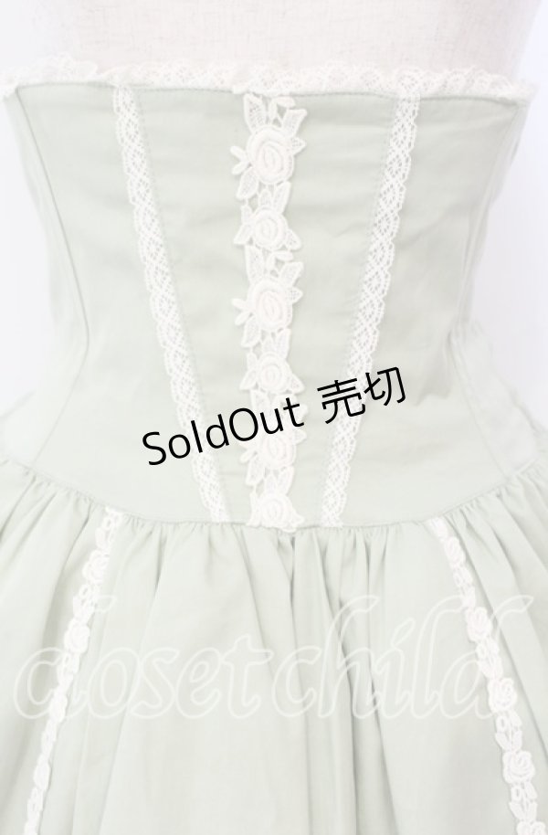 画像2: ALICE and the PIRATES / ロザリープリンセスコルセットスカート  若草 O-25-12-02-041-PA-SK-IG-OS (2)