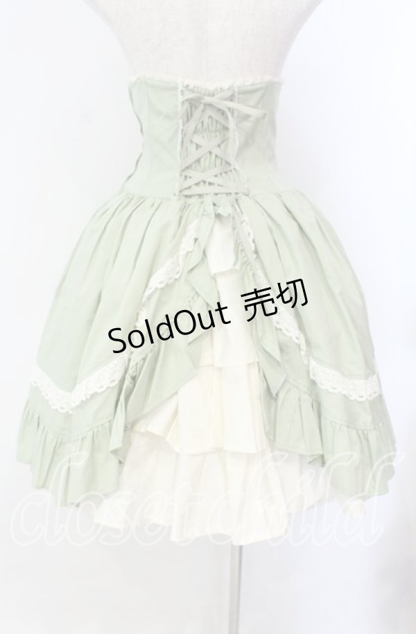 画像4: ALICE and the PIRATES / ロザリープリンセスコルセットスカート  若草 O-25-12-02-041-PA-SK-IG-OS (4)