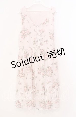 画像: axes femme / 花柄ワンピース  ピンク O-25-12-02-005-AX-OP-IG-OS