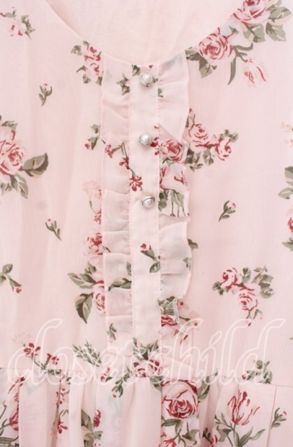 画像2: axes femme / 花柄ワンピース  ピンク O-25-12-02-005-AX-OP-IG-OS (2)