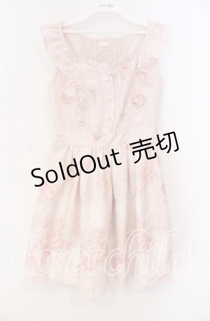 画像: LIZ LISA / シンデレラ柄ワンピース 0 ピンク O-25-12-02-050-LO-OP-OW-OS