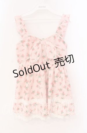 画像: Ank Rouge / いちご柄Aライントップス M ピンク O-25-12-02-051-CA-TO-OW-OS