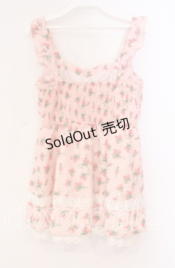 画像4: Ank Rouge / いちご柄Aライントップス M ピンク O-25-12-02-051-CA-TO-OW-OS (4)