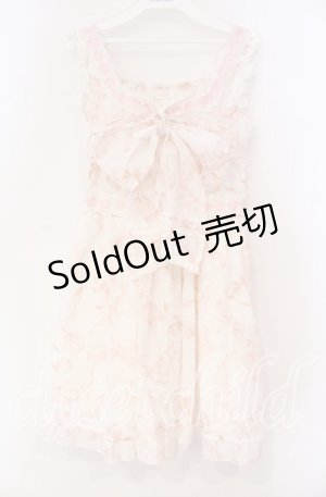 画像: LIZ LISA / リボン柄ワンピース 0 ピンク O-25-12-02-055-LO-OP-OW-OS