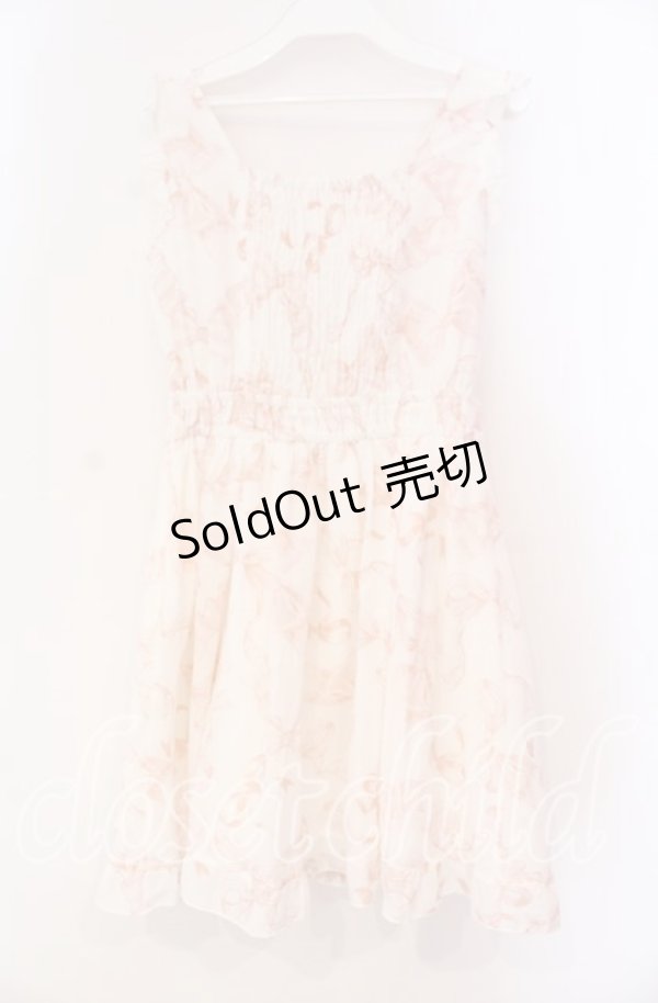 画像3: LIZ LISA / リボン柄ワンピース 0 ピンク O-25-12-02-055-LO-OP-OW-OS (3)