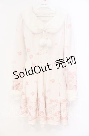 画像: LIZ LISA / マイメロディコラボリボンパネル柄Snowワンピース 0 ピンク O-25-12-02-056-LO-OP-OW-OS