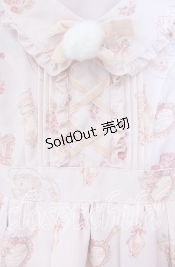 画像2: LIZ LISA / マイメロディ・マイスウィートピアノコラボ コスメ柄Sweetワンピース 0 ピンク O-25-12-02-057-LO-OP-OW-OS (2)