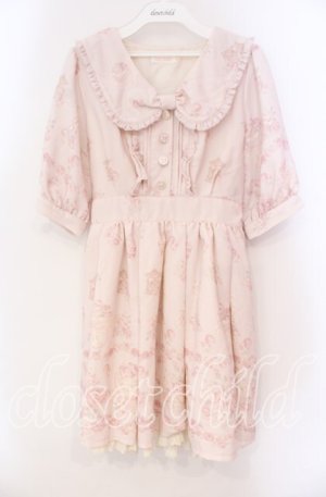 画像: LIZ LISA / メロメロスイーツ柄ワンピース 0 ピンク O-25-12-02-058-LO-OP-OW-OS