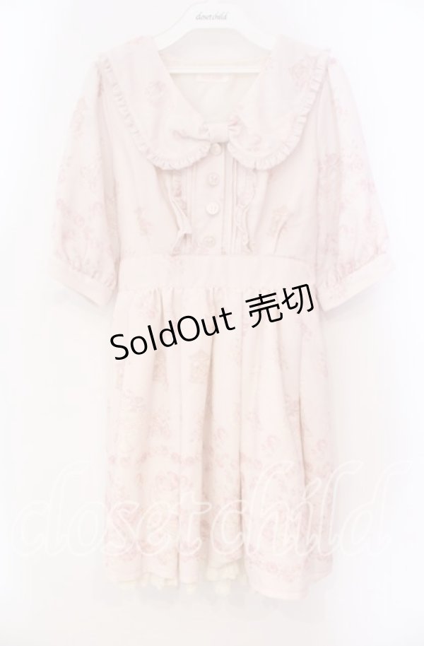 画像1: LIZ LISA / メロメロスイーツ柄ワンピース 0 ピンク O-25-12-02-058-LO-OP-OW-OS (1)