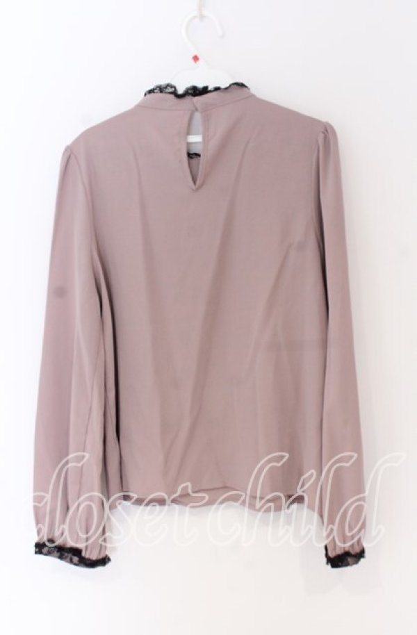 画像3: Rojita / レースアップブラウス  ピンク×クロ O-25-12-02-1039-LO-BL-IG-OS (3)