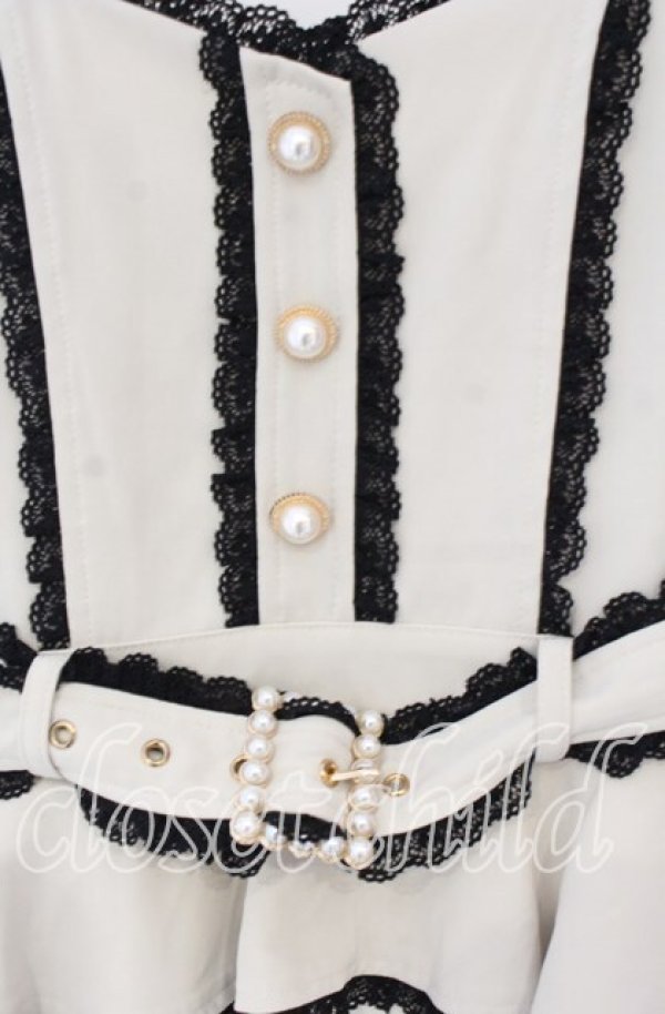 画像2: Rojita / ペプラムジャンスカ  アイボリー O-25-12-02-1049-LO-OP-IG-ZT537 (2)