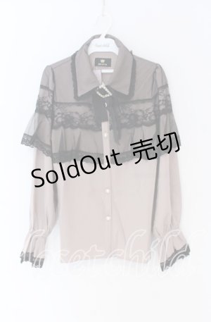 画像: Rojita / チュールシアーケープブラウス  ピンク O-25-12-02-1052-LO-BL-IG-OS