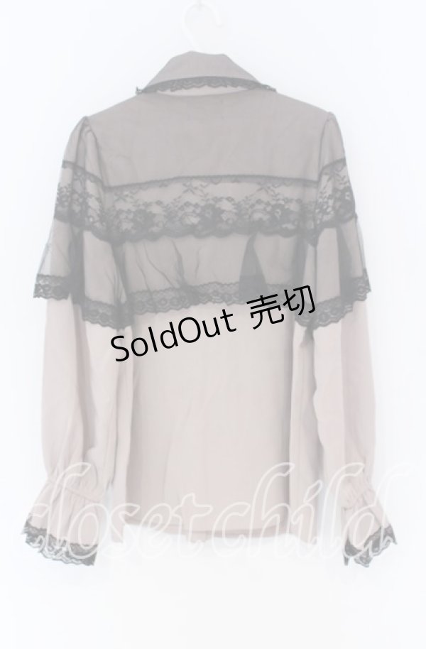 画像3: Rojita / チュールシアーケープブラウス  ピンク O-25-12-02-1052-LO-BL-IG-OS (3)