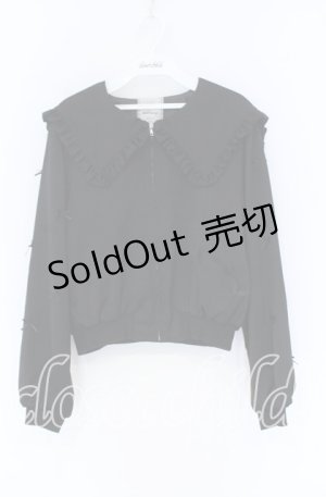 画像: Ank Rouge / リボンセーラーブルゾン  クロ O-25-12-02-1007-CA-JA-IG-OS