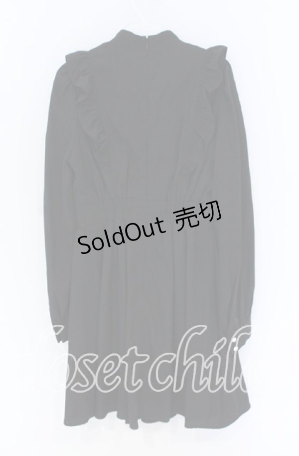 画像3: Ank Rouge / チャイナワンピース  クロ O-25-12-02-1070-CA-OP-IG-OS (3)