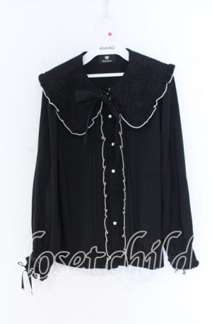 画像: Rojita / くま耳ブラウス  クロ O-25-12-02-1076-LO-BL-IG-OS