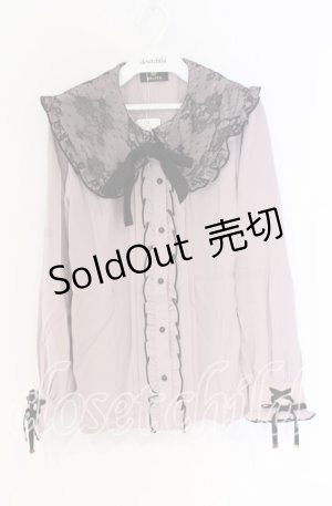 画像: Rojita / くま耳ブラウス  ピンク×クロ O-25-12-02-1077-LO-BL-IG-OS